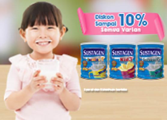 Promo Sustagen Maret 2017