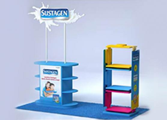 Serunya Aktivitas Booth Sustagen