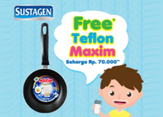 Sustagen Promo Free Teflon Maxim 